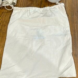SKIMS DUST BAG 15 X 18 cream New